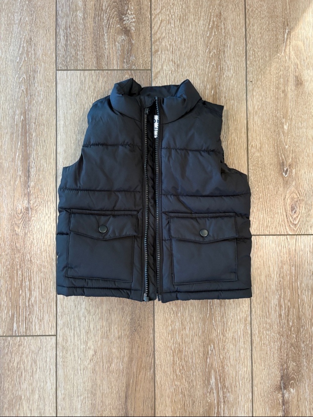 Old Navy black 18-24 months puffer vest